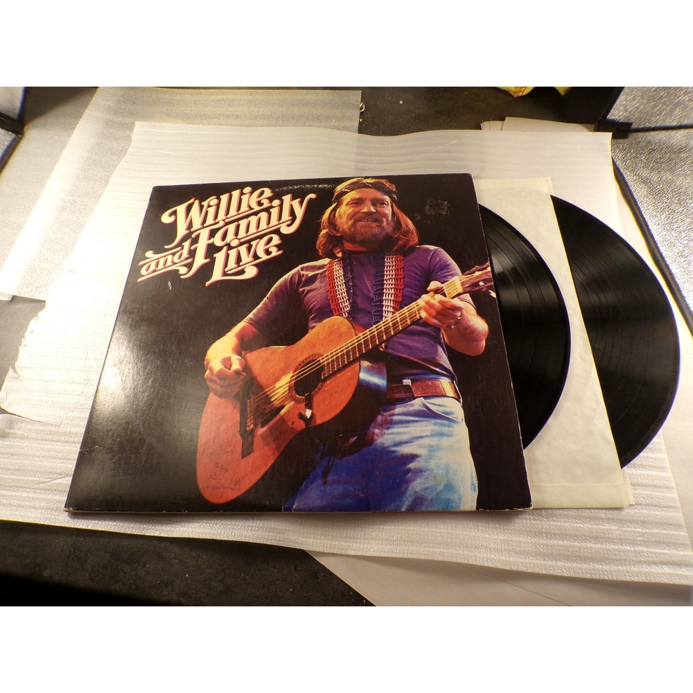 Willie Nelson and Family Live 1978 Double Vinyl LP Columbia KC2 35642 Gatefold